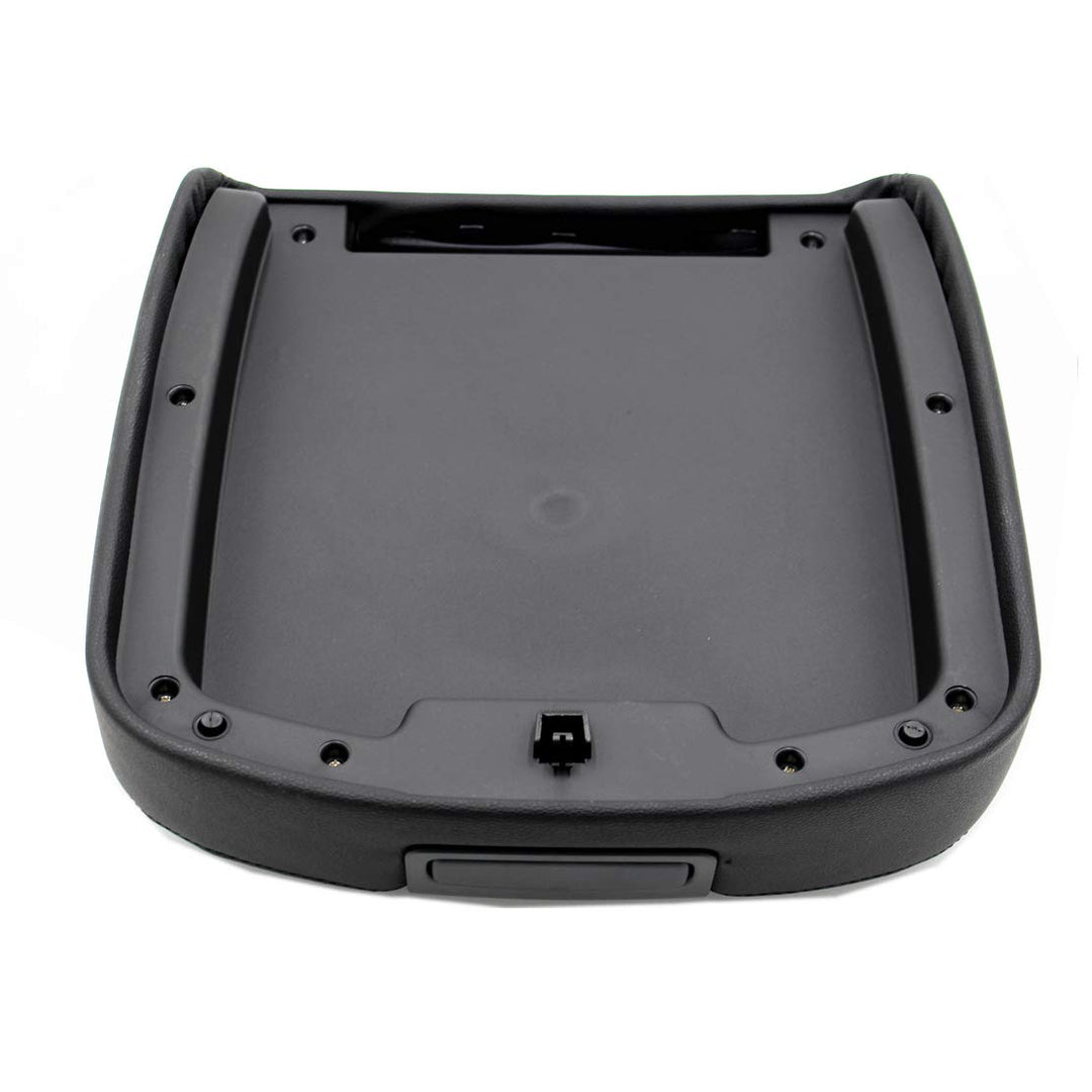 Black Armrest Cover Center Console Lid for Chevy Avalanche Silverado Tahoe GMC Yukon XL Sierra 2007-2013