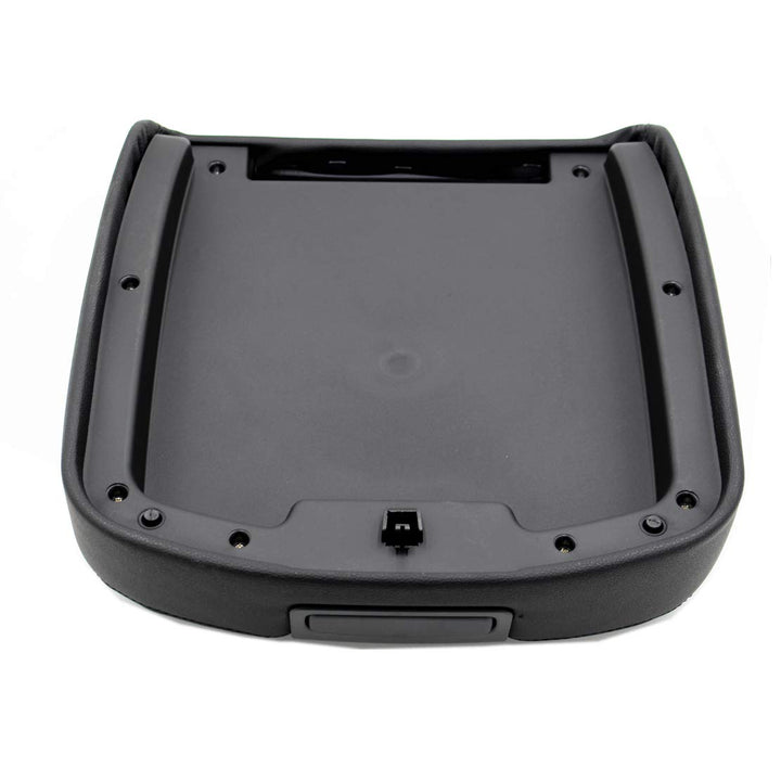 Black Armrest Cover Center Console Lid for Chevy Avalanche Silverado Tahoe GMC Yukon XL Sierra 2007-2013