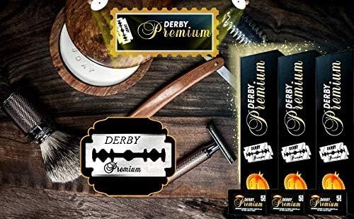 Premium Double Edge Razor Blades, 100 Count