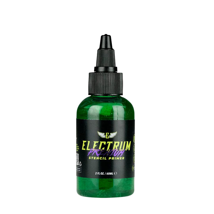 Tattoo Transfer Gel Solution, Stencil Application Gel Works Great for Carbon and Marker Stencils, Tattoo Stencil Gel, Stencil Primer, Made in the USA by Tattoo Artists, 2 Ounces