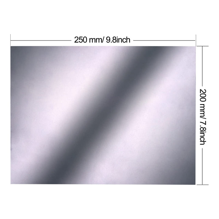 Graphite Flexible Foil Gasket Sheet, 0.5mm x 200mm x 250mm, 99.5% Flexible Graphite Sheet, 5PCS