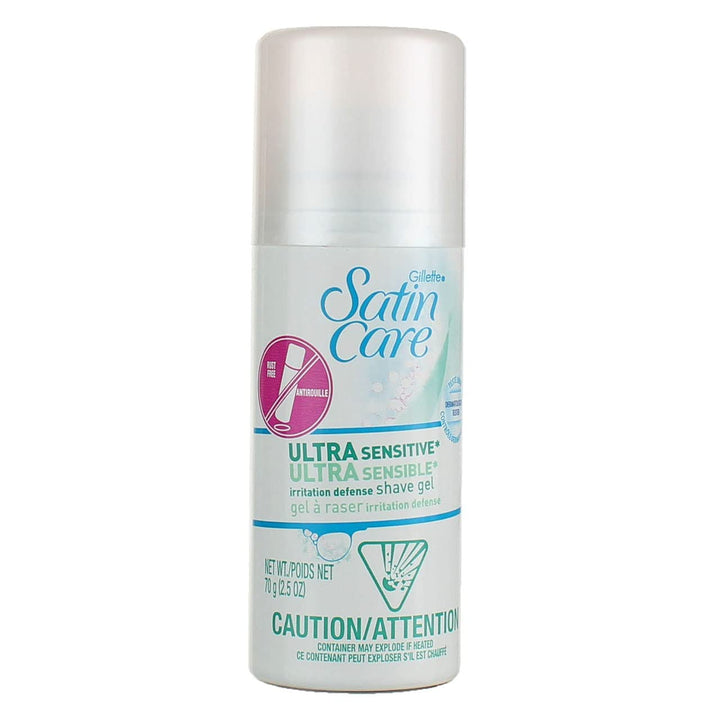 Satin Care Shave Gel Ultra Sensitive 2.5 Ounce (12 Pieces) (74ml)