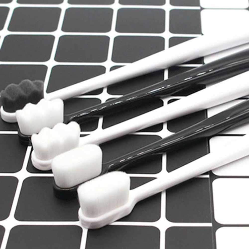 12000 Micro-Nano Hairy Bristles Toothbrush Ergonomic Handle Dental Oral Care Teeth Cleaning for Sensitive teeth and Pregnant Woman Postpartum