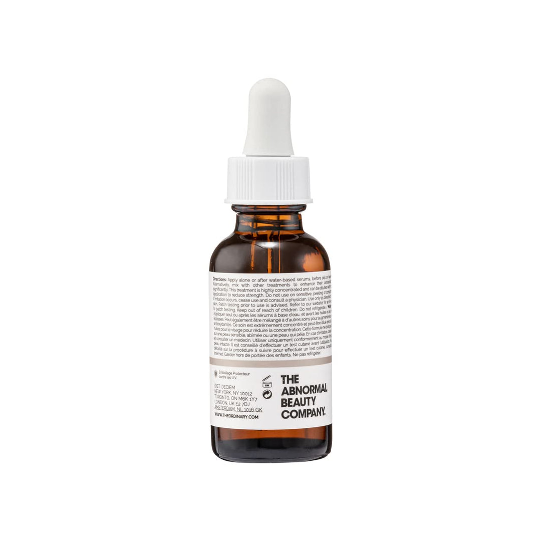 The Ordinary Resveratrol 3% + Ferulic Acid 3%, Antioxidant Serum for Anti-Aging, 1 Fl Oz