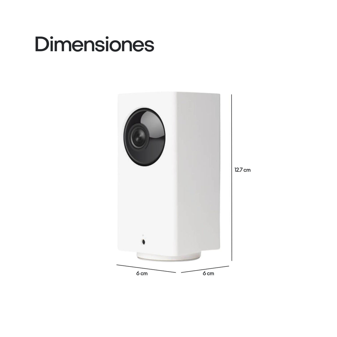 Wyze Cam 1080p Pan/Tilt/Zoom Wi-Fi Indoor Smart Home Camera with Night Vision, 2-Way Audio, Works with Alexa & the Google Assistant, White - CP1
