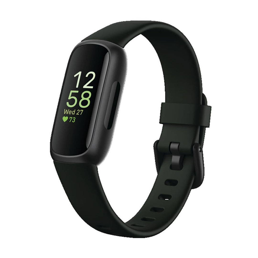 Inspire 3 Health &-Fitness-Tracker with Stress Management, Workout Intensity, Sleep Tracking, 24/7 Heart Rate and more, Midnight Zen/Black One Size (S & L Bands Included)