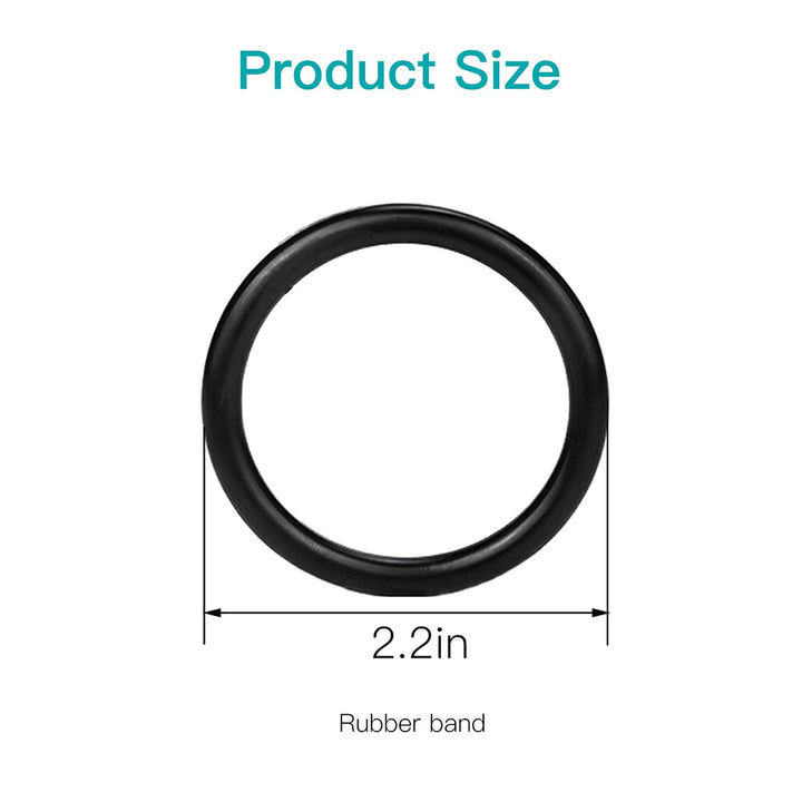 Bumper Quick Release Bands, 30-PACK Replacement Quick Release Rubber Bands O Rings Bumper Fasteners Washers for Car Bumper