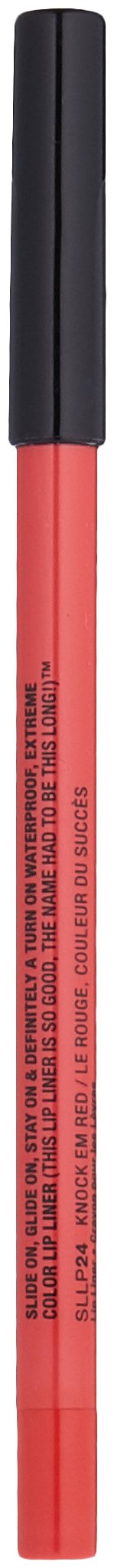 PROFESSIONAL MAKEUP Slide On Lip Pencil, Lip Liner - Knock Em Red (True Red)