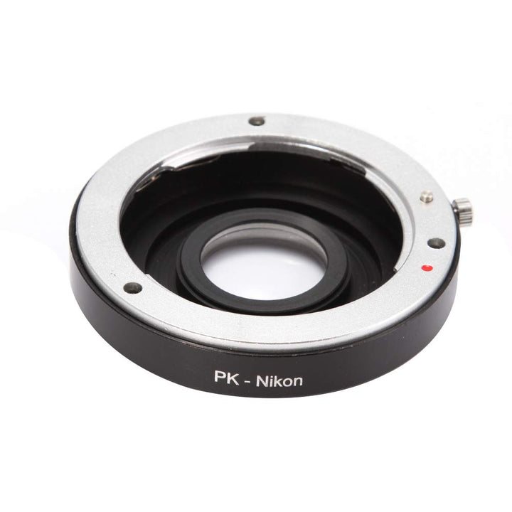 Adapter Ring for Pentax PK K Lens to Nikon F AI Mount Camera with Optical Glass & Caps Nikon D750,D780,D810A,D610,D500,D7500,D7200,D7100,D7000,D5600,D5500,D5300,D5200,D3500,D3400,D90,D5