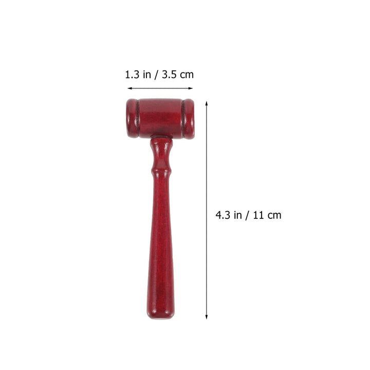 5 Pieces Wooden Gavel Judge Hammer Justice Gavel Costume Accessories Props Role Play Ordinary Lawyer Auction Justice Scales Wooden Judges Mallet for Judge