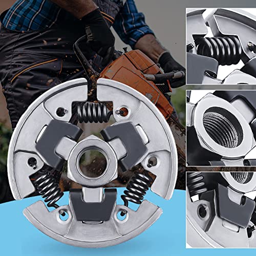 Chainsaw 7pcs Kit Sprocket Clutch Drum 3/8 for Stihl 017 018 021 023 MS170 MS180 MS210 MS230 MS250 Replacement Parts with Needle Bearing Washer E-Clip Worm Gear for 1123 640 2003, 1123 640 2073