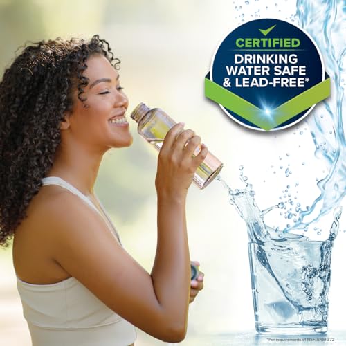 Brass Marine / RV Water Pressure Regulator – Protects RV Kitchen Small Appliances, Plumbing & Hoses – Reduces RV Water Pressure to Safe & Consistent 40-50 PSI – Drinking Water Safe (40055)