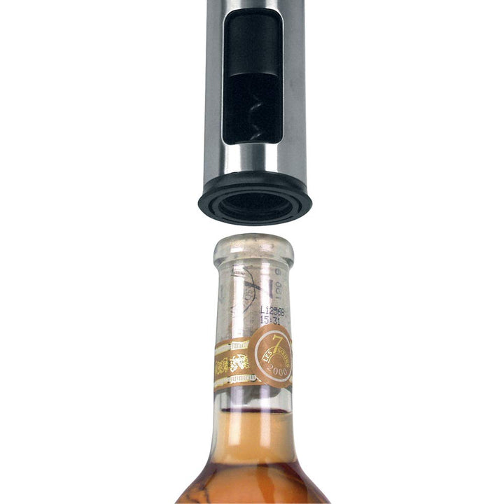 Classic Corkscrew Bottle Opener - Matte Steel, 369360, Medium
