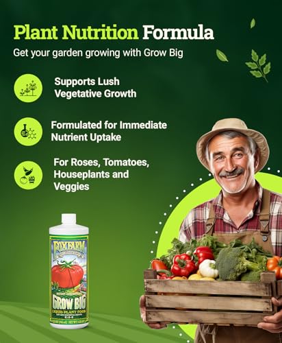 Fox Farm FX14049 Liquid Nutrient Trio Soil Formula: Big Bloom, Grow Big, Tiger Bloom (Pack of 3 - 32 oz. bottles)