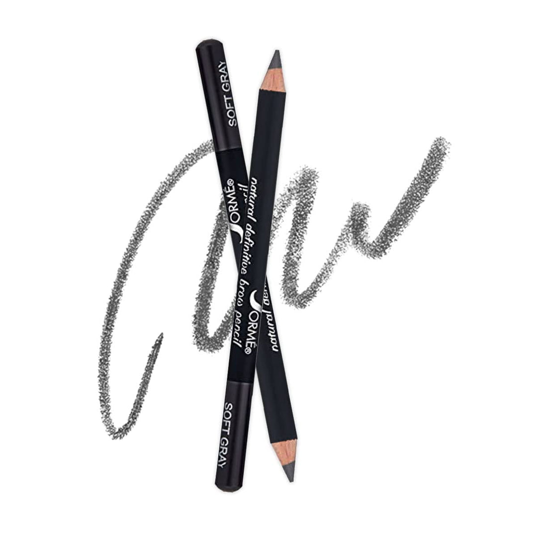 Sorme Cosmetics Waterproof Eyebrow Pencil, Soft Gray, 0.04 Ounce