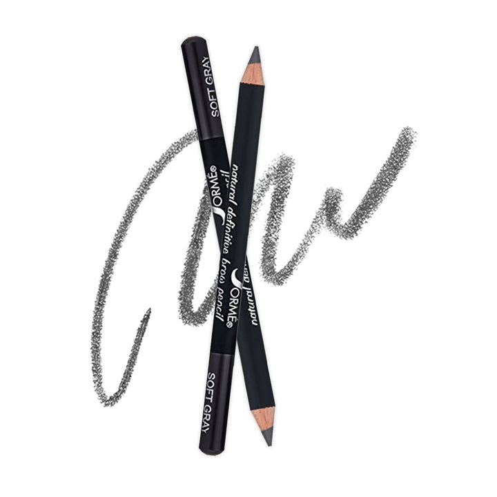 Sorme Cosmetics Waterproof Eyebrow Pencil, Soft Gray, 0.04 Ounce