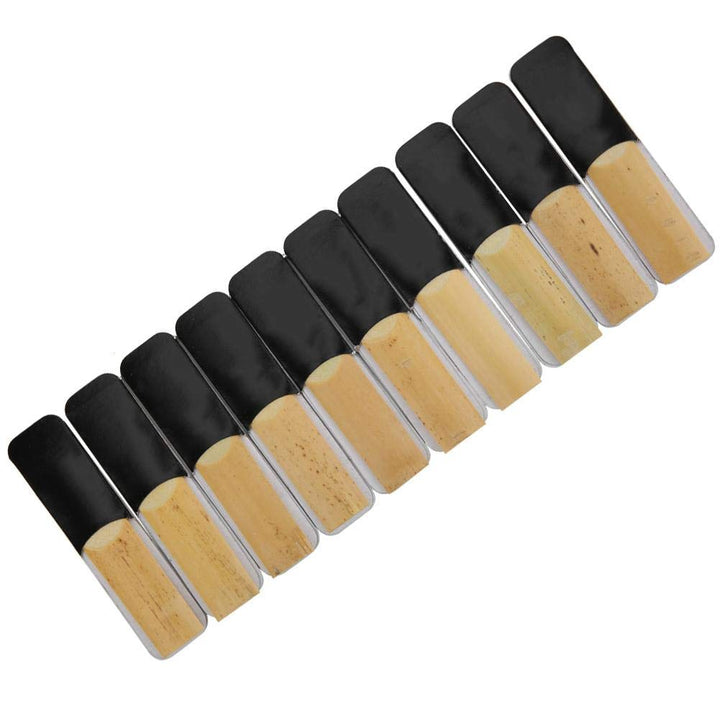 10Pcs Tenor Saxophone , 1.5 Strength Reeds for Tenor Sax Saxophone Music Instrument Accessories