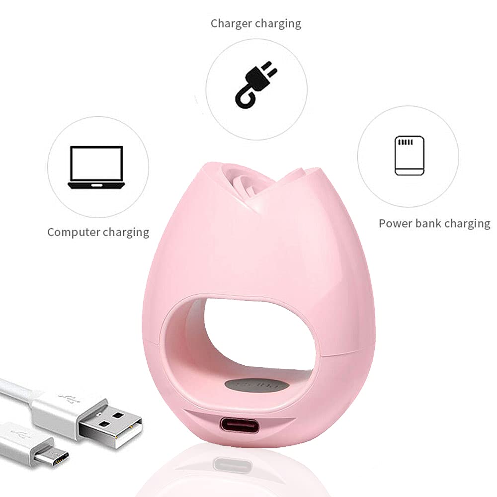 Mini UV LED Nail Lamp, Portable USB Nail Dryers Mini Quick-Drying Nail Curing Lamp for Gel Nails Polish 16W UV Nail Dryer for Single Finger