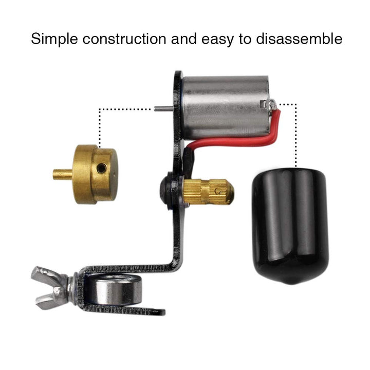 Tattoo Machine Shader & Liner Assorted Tattoo Motor Gun Kits Supply for Artists (Black)