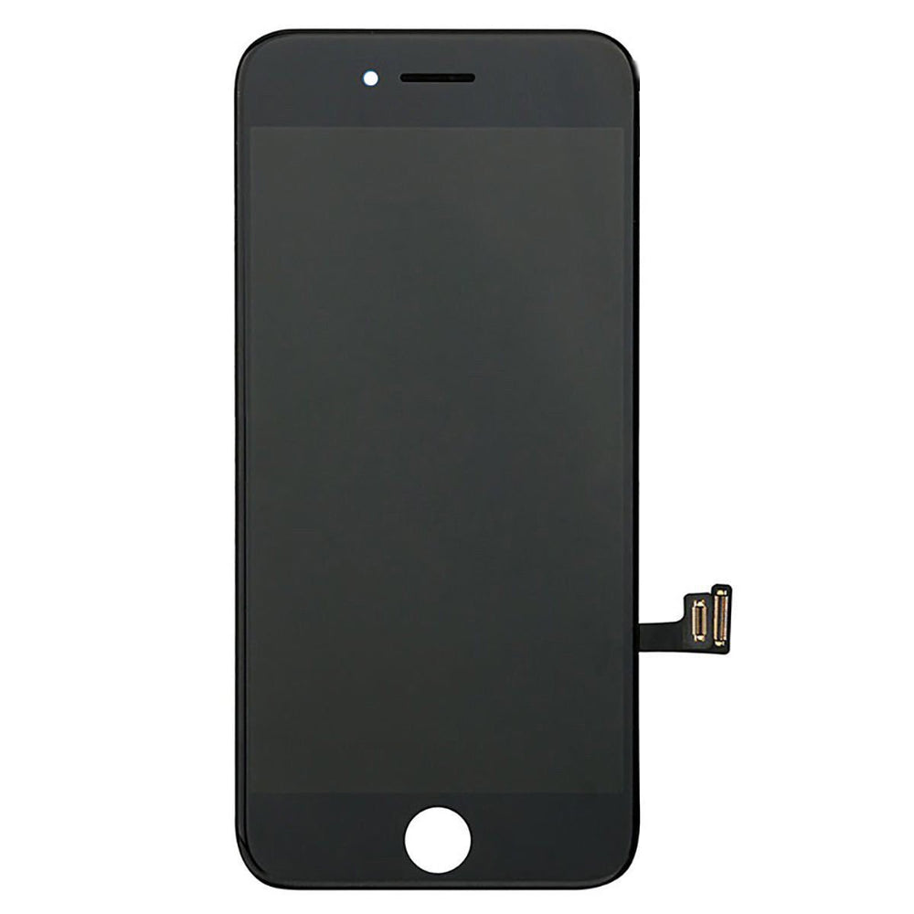 LCD Screen Replacement Fits iPhone 7 4.7 inch Display Full Complete Digitizer Assembly Frame Set Front Glass with Repair Tools Kit(Black)