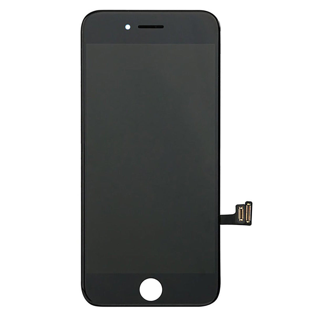 LCD Screen Replacement Fits iPhone 7 4.7 inch Display Full Complete Digitizer Assembly Frame Set Front Glass with Repair Tools Kit(Black)