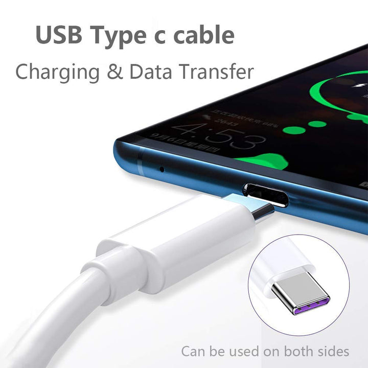 Android USB c Cable for car Compatible with Samsung Galaxy S22 S21 S20 Ultra S20+ Note 20 10 S10 S9 Plus A12 A11 A52 OnePlus 8T 9 Pro Google Pixel 6 5 4 4a 3a XL