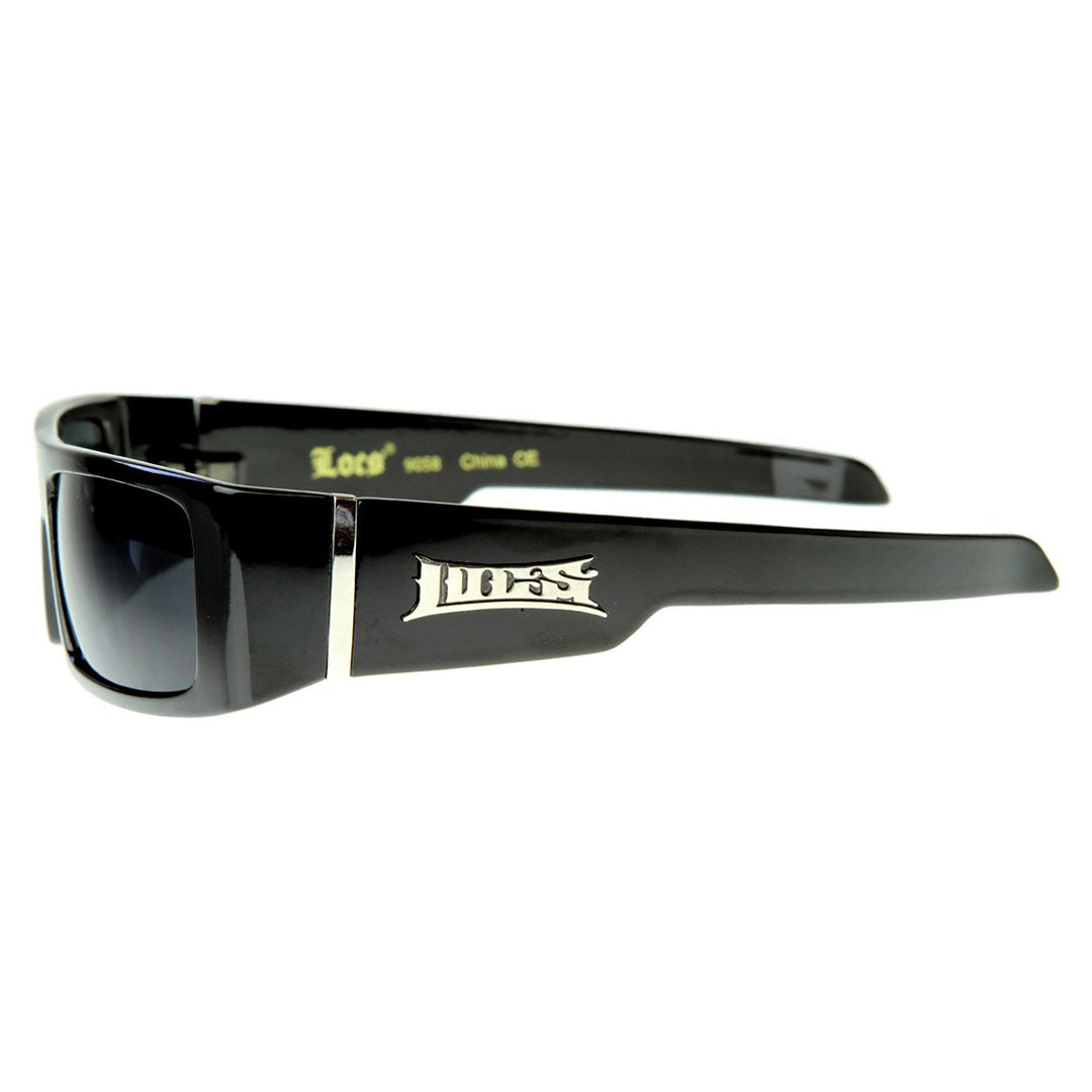 Locs - Official LOCS Hardcore Gangsta Shades Square Sports Frame Sunglasses L...
