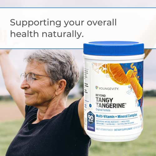 Beyond Tangy Tangerine - Original Formula | Multi-Vitamin & Mineral Complex | Made with Natural & Whole Foods | 5,745 ORAC | 3 Pack