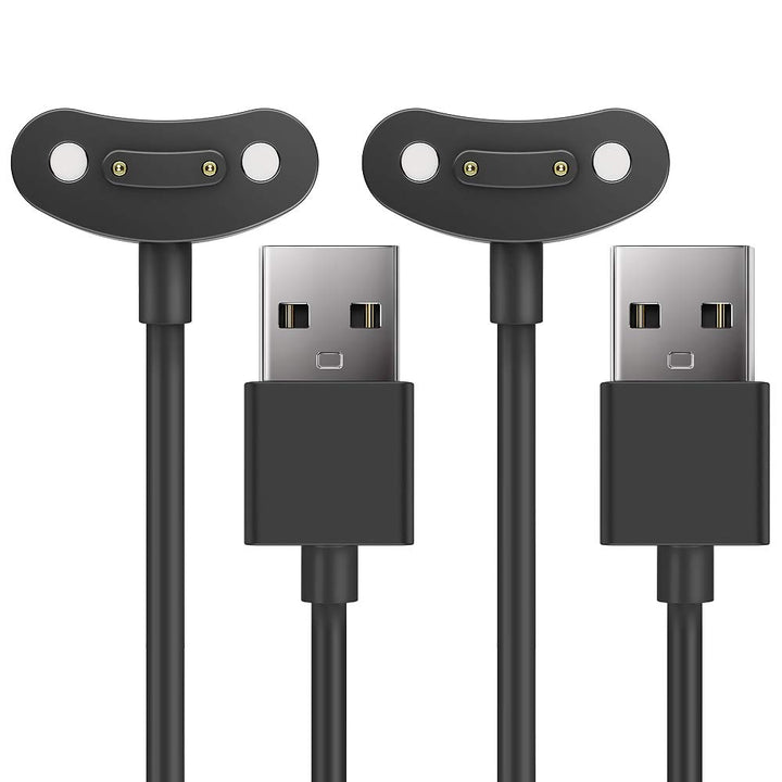 Charger Compatible with TicWatch Pro 5, Pro 3, Pro 3 LTE, Pro X, E3 Smartwatch - 2 Pack, 1M