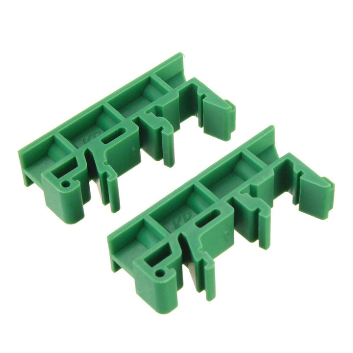 Set of 5 PCB Din C45 Rail Adapter Circuit Board Mounting Bracket Holder Carrier 35mm