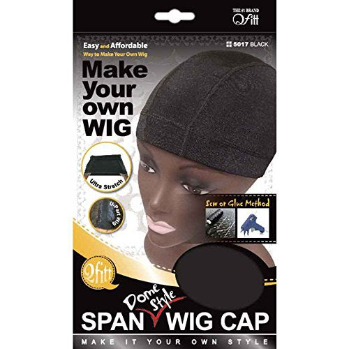 (12 Pack) - Spandex Dome Style Ultra Stretch Wig Cap #5017