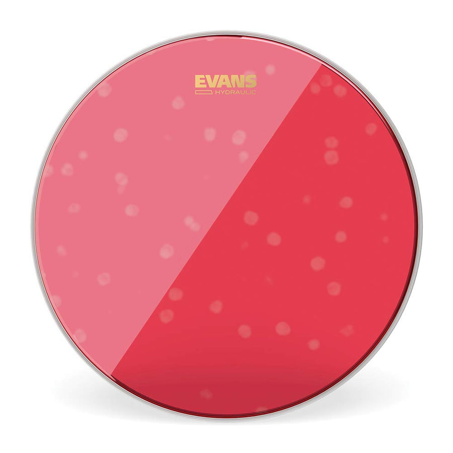 Hydraulic Drum Heads - BD20HR - Bass Drum Head with Layer of Oil - Supresses Unwanted Overtones - Ideal for Rock & Gospel - Red, 20 Inch