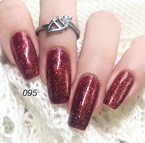 Soak Off UV LED Gel Nail Polish - Heart Break Red (095) 10ml