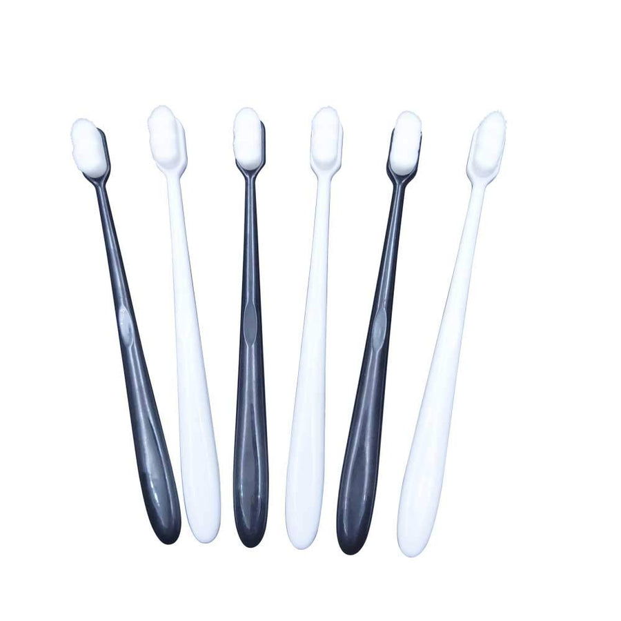 12000 Micro-Nano Hairy Bristles Toothbrush Ergonomic Handle Dental Oral Care Teeth Cleaning for Sensitive teeth and Pregnant Woman Postpartum