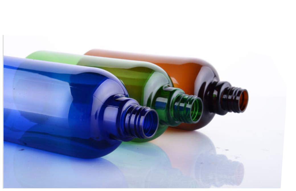 2PCS 500ML /17 oz Large BPA Free Empty Brown Plastic Pump Bottles With White Pumps Jars Dispenser Container For Shower Liquid Body Wash Foundations Bathroom Lotion Soap Cream Cosmetic