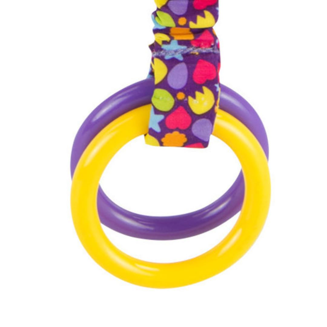 Clip On Car Seat and Stroller Toy - Fifi the Firefly - Crinkle Car Seat Toys and Stroller Toys - Sensory Toys for Babies - Travel Toys for Car - Infant Toys Ages 0 Months and Up