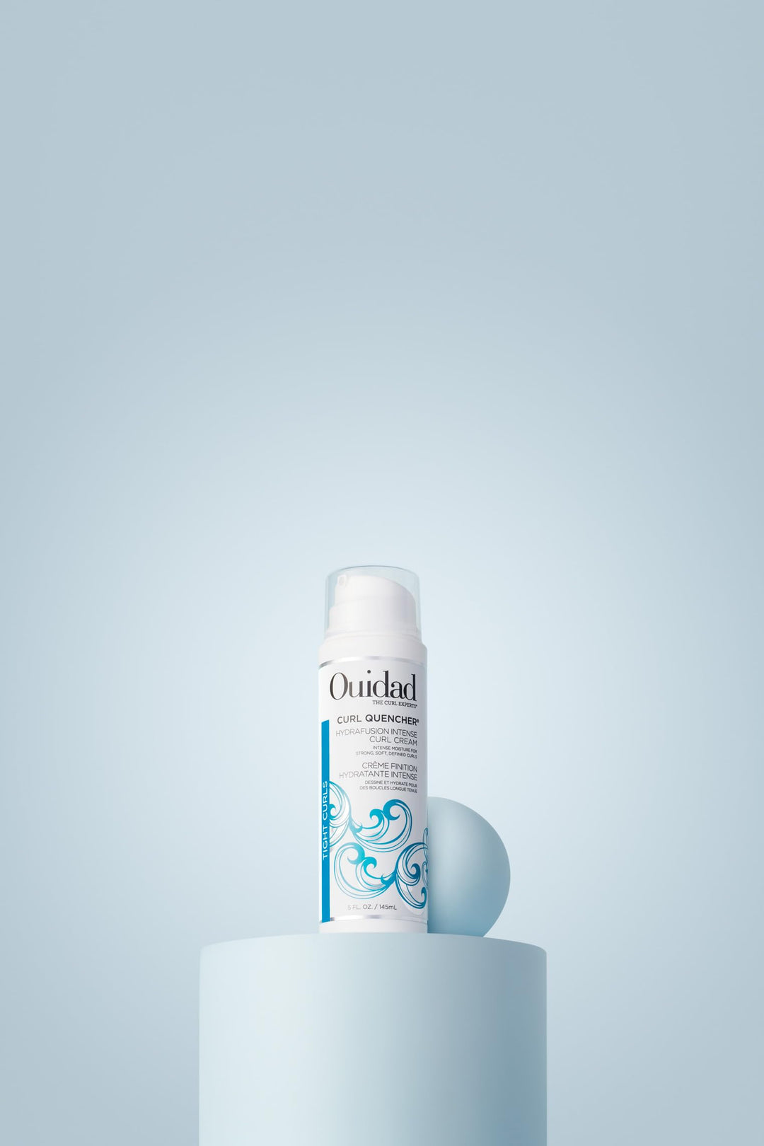 Curl Quencher Hydrafusion Intense Curl Cream - 5 oz, Curl Defining Styling Cream for Touchable Curls, Flexible Hold Frizz Control Curly Hair Cream, Helps Eliminate Dryness, For Tight Curls