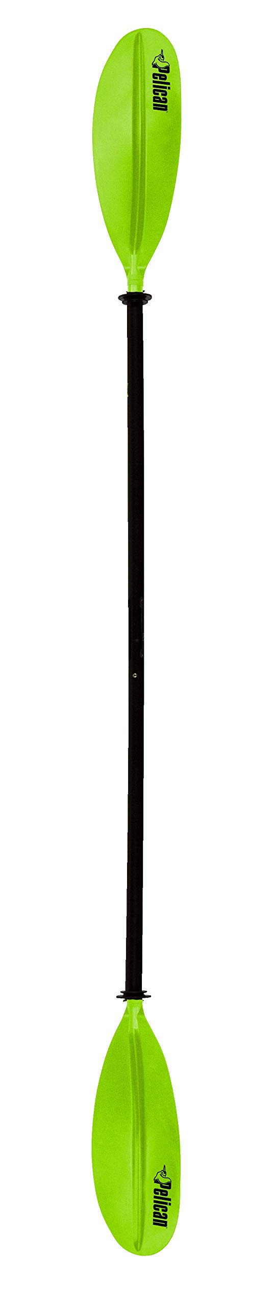 - Standard Kayak Paddle - Lime - 220 cm (86.6 in.) - Aluminum Shaft and a Durable Polypropylene Blade - 0/65° Blade Angle - with Drip Ring - PS1966-00
