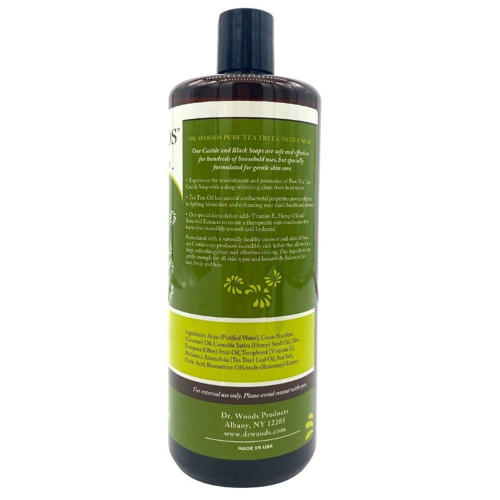 Pure Cleansing Tea Tree Liquid Castile Soap, 32 Ounce