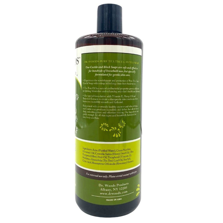 Pure Cleansing Tea Tree Liquid Castile Soap, 32 Ounce