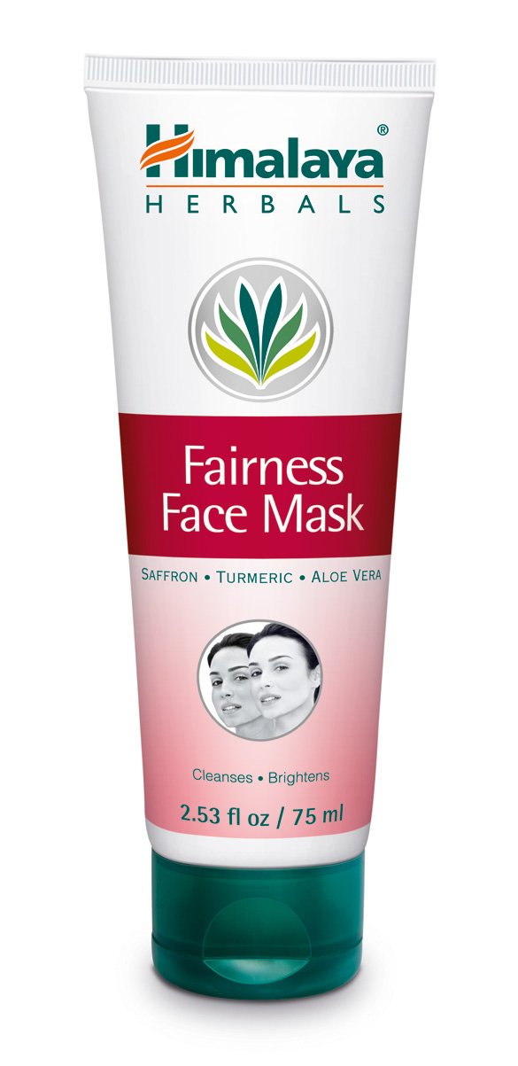 Fairness Face Mask with Saffron, Turmeric, Aloe Vera for Bright and Radiant Skin 2.53oz/75ml