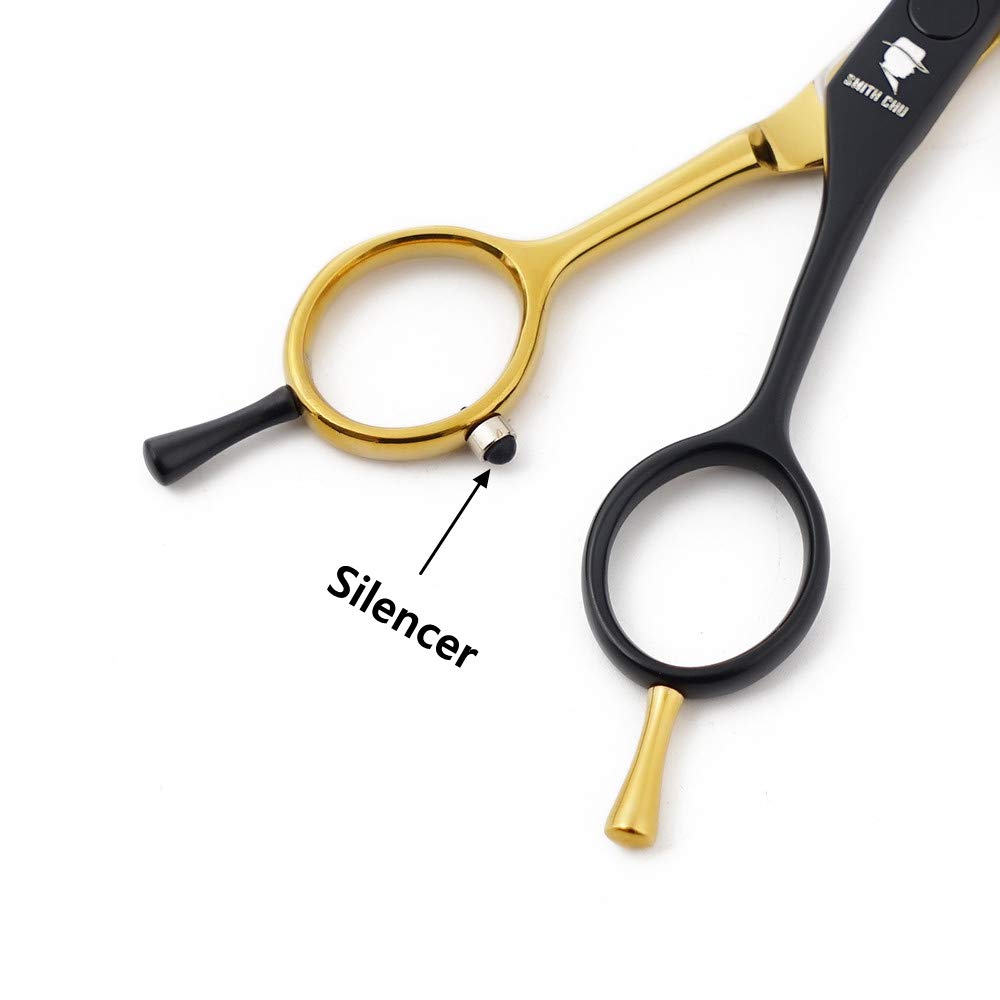 Hair Cutting Scissors Set Professional 5.5 Barber Haircutting Thinning/Texturizing Shears Kits,Trimming Scissor Hairdressing Stainless Steel Shear for Hairdresser