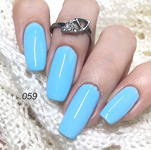 Shellac Soak Off UV LED Gel Nail Polish - Neon Pacific (059) 10ml