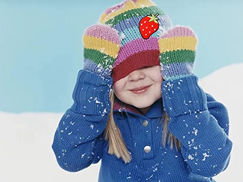 10pcs Funny Red Strawberry Appliques Decorative Patches Embroidered DIY Sew on/Iron on Patches for Shirts, Coats, Jackets, Backpacks, Hats, Jeans