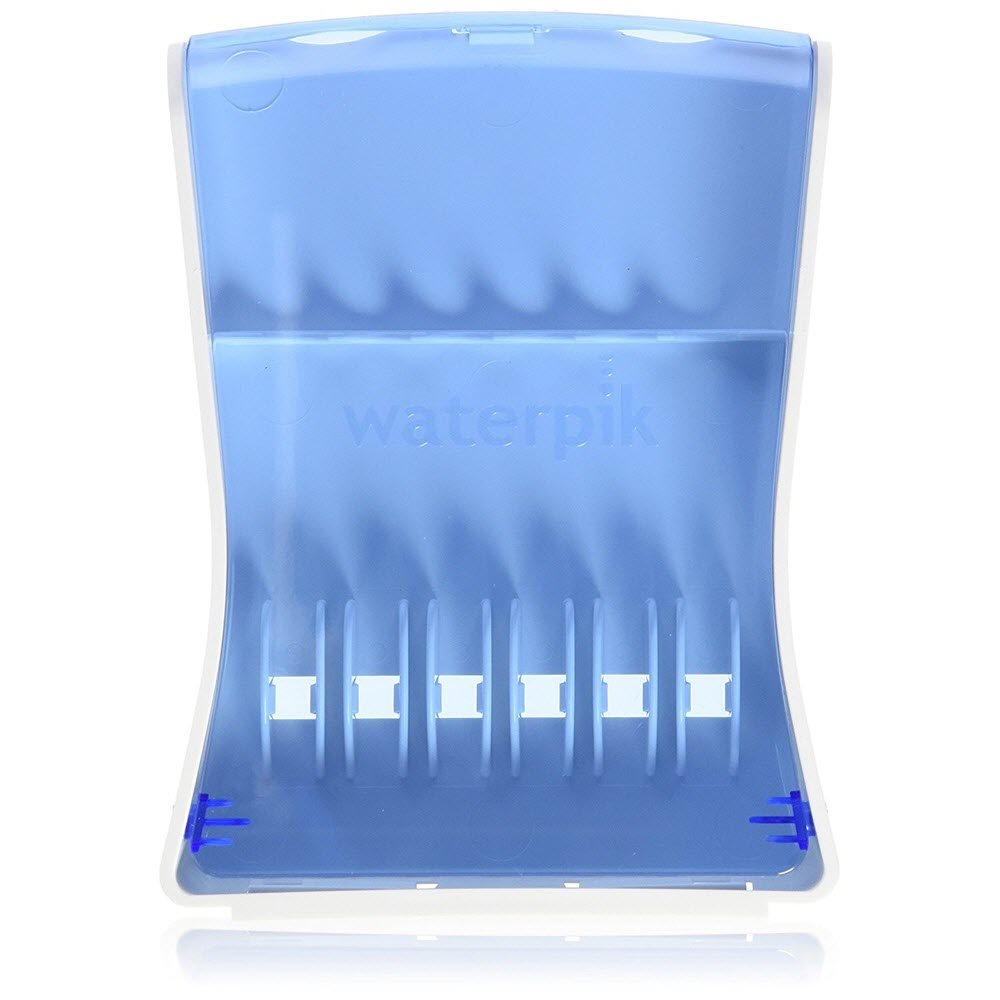 Convenient Hygienic Sturdy Storage Case for Replacement Tips, No Tips Included, Blue