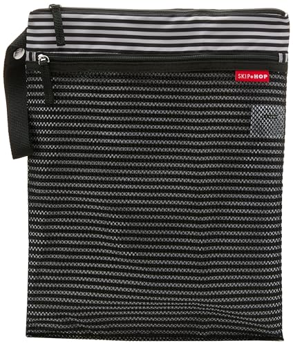 Wet Dry Bag, Grab & Go, Black & White Stripe