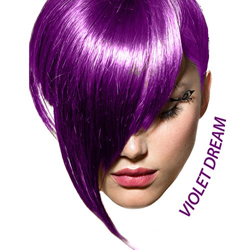 Vegan and Cruelty-Free Semi-Permanent Hair Color Dye (8 Fl Oz, VIOLET DREAM)
