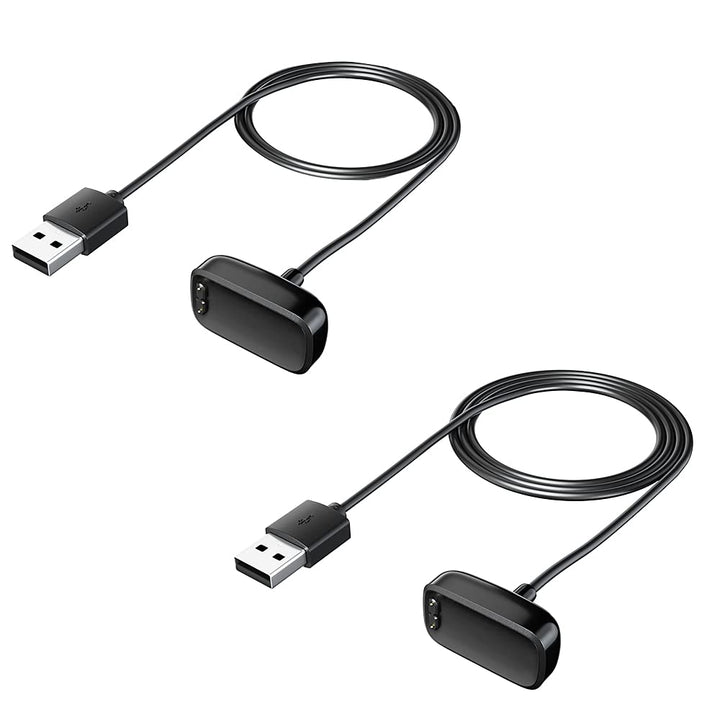 Compatible with Fitbit Charge 6/Charge 5/Luxe Charger Cable,Replacement USB Charging Dock Stand for Fitbit Luxe Smart Watch