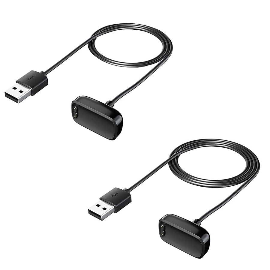 Compatible with Fitbit Charge 6/Charge 5/Luxe Charger Cable,Replacement USB Charging Dock Stand for Fitbit Luxe Smart Watch
