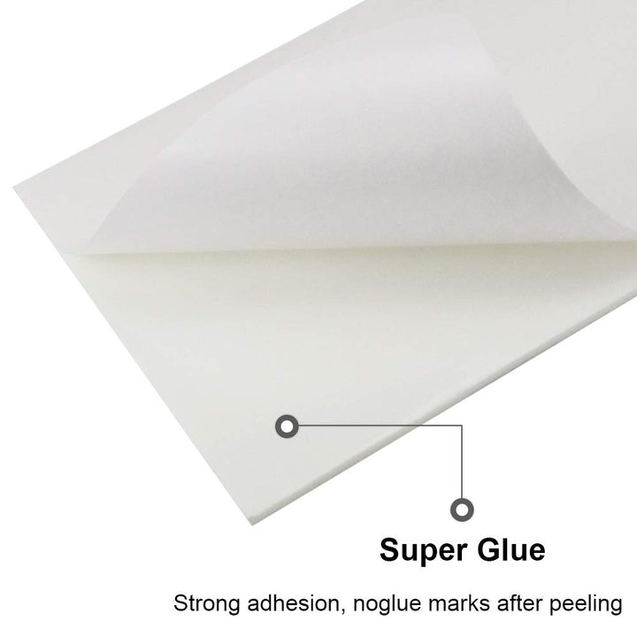 Foam Insulation Neoprene Sheets with Adhesive,Multi-Function Soundproof Large Marine Closed Cell Neoprene Rubber Roll (W:12 Inch T:1/8 Inch L:59 Inch,White)